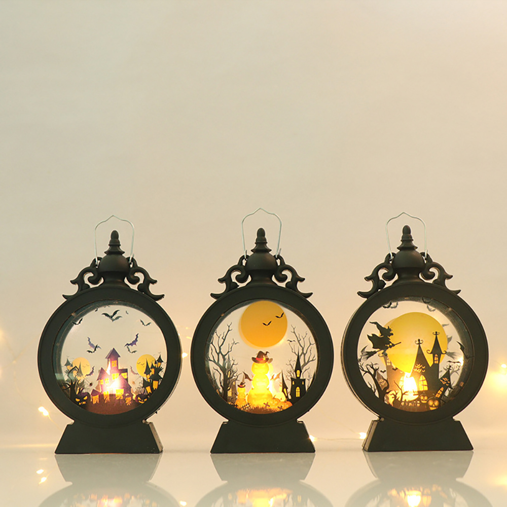 LED Halloween Electronic Candle Lantern, promotional household item with logo imprint 4