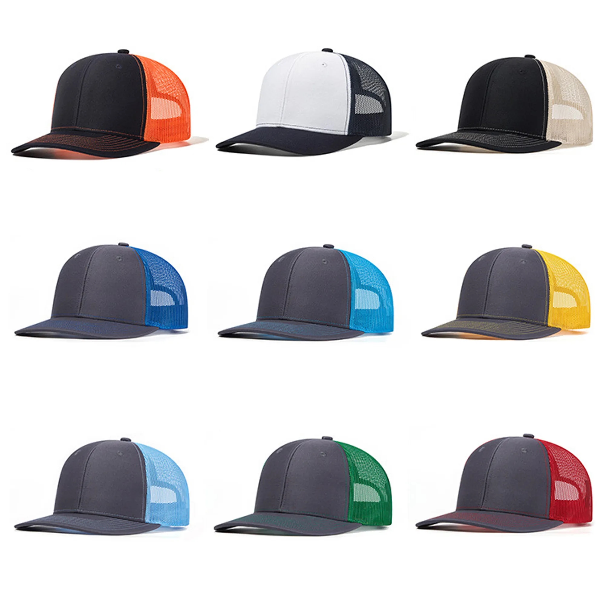 Slightly Curved Mesh Baseball Cap 2