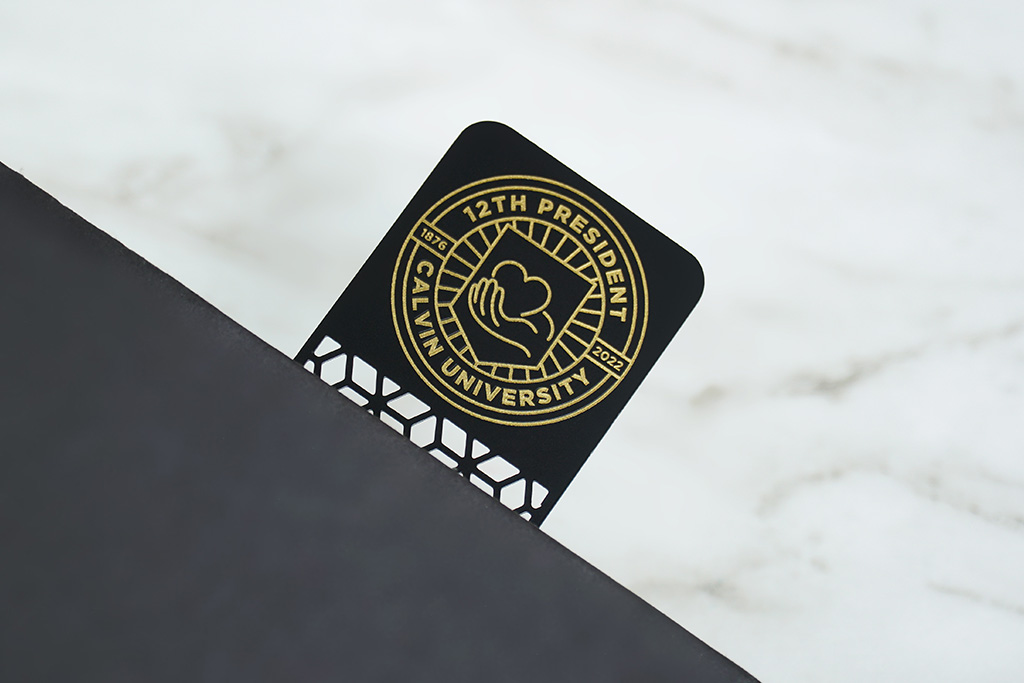 Metal Bookmarks, custom desk accessory with logo imprint 19