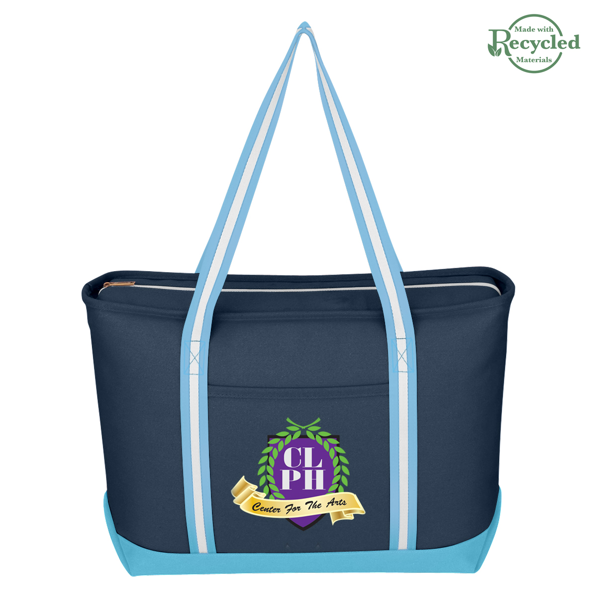 Large Cotton Canvas Admiral Tote Bag, custom tote bag with logo imprint 40