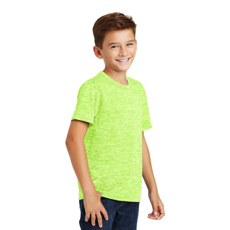 Sport-Tek Youth PosiCharge Electric Heather Tee. 33