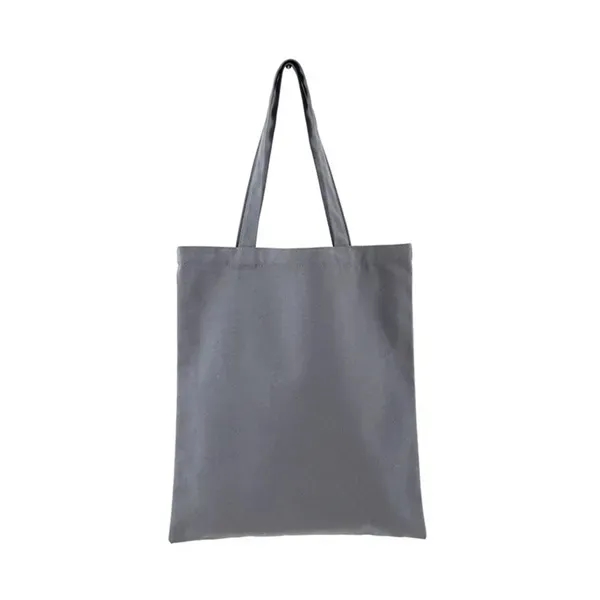 Reusable Cotton Canvas Tote Bag - Eco-Friendly Customizable 2