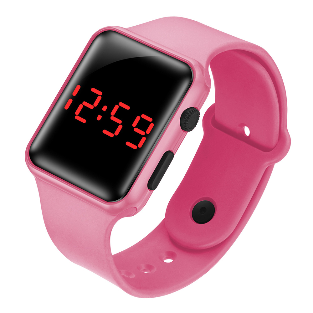 Children LED silicone electronic watch 4