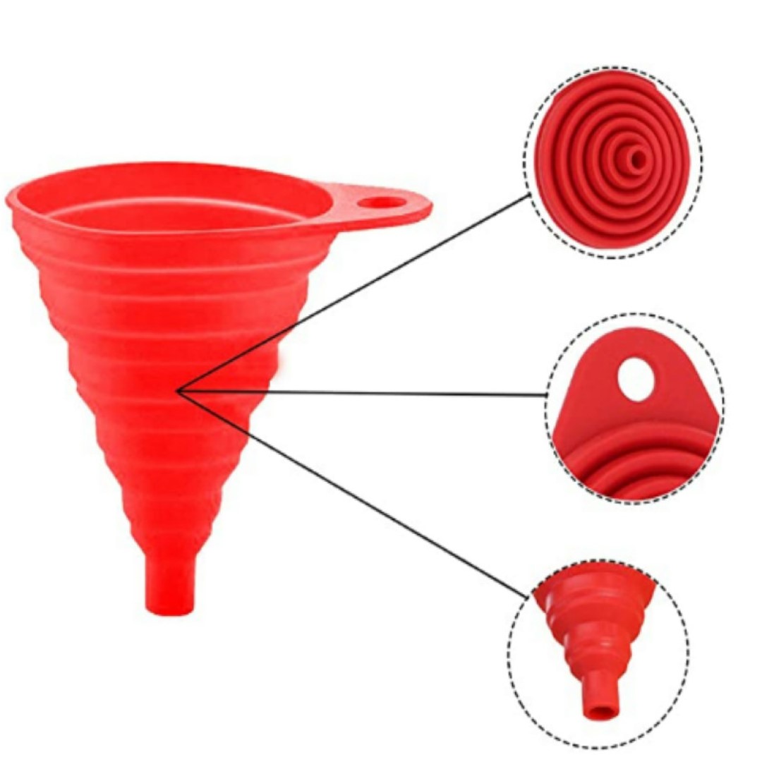 Collapsible Silicone Funnels 2