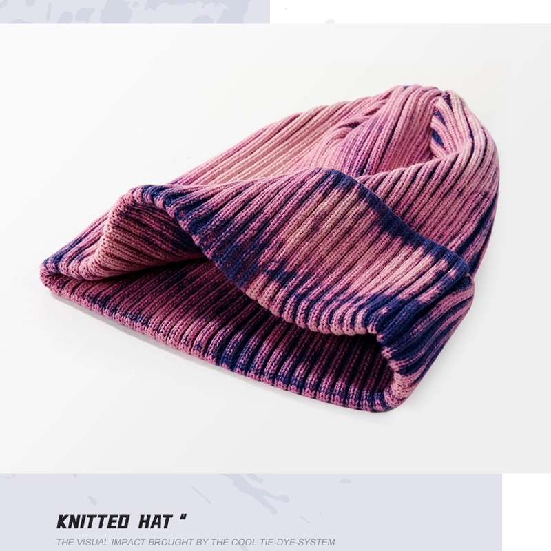 Custom Beanie Hats Winter Knitted Caps Unisex 3