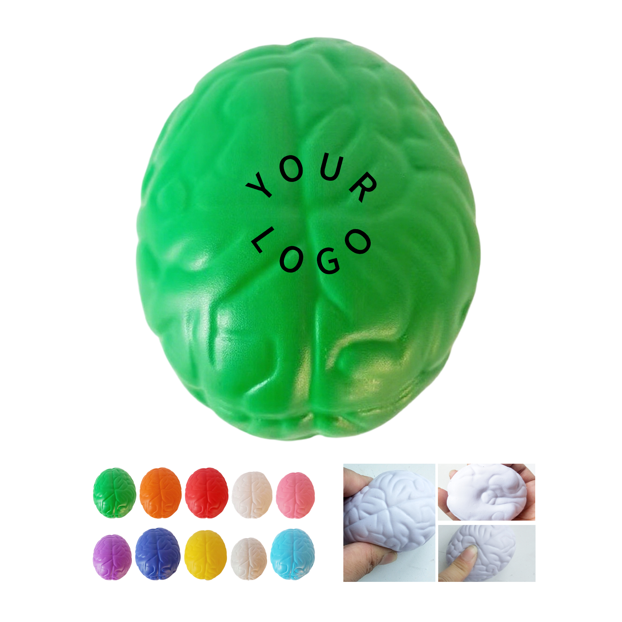 Brain Shape Foam Stress Reliever For Office And Education Use 1
