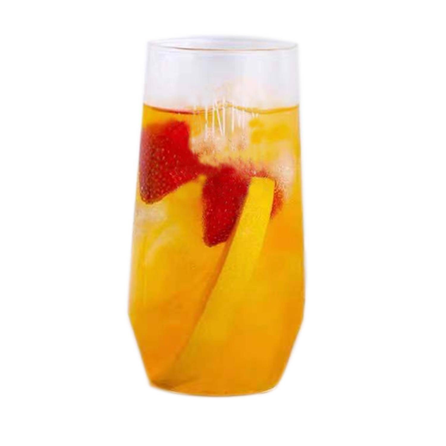 16 oz European style single-layer glass cup 3