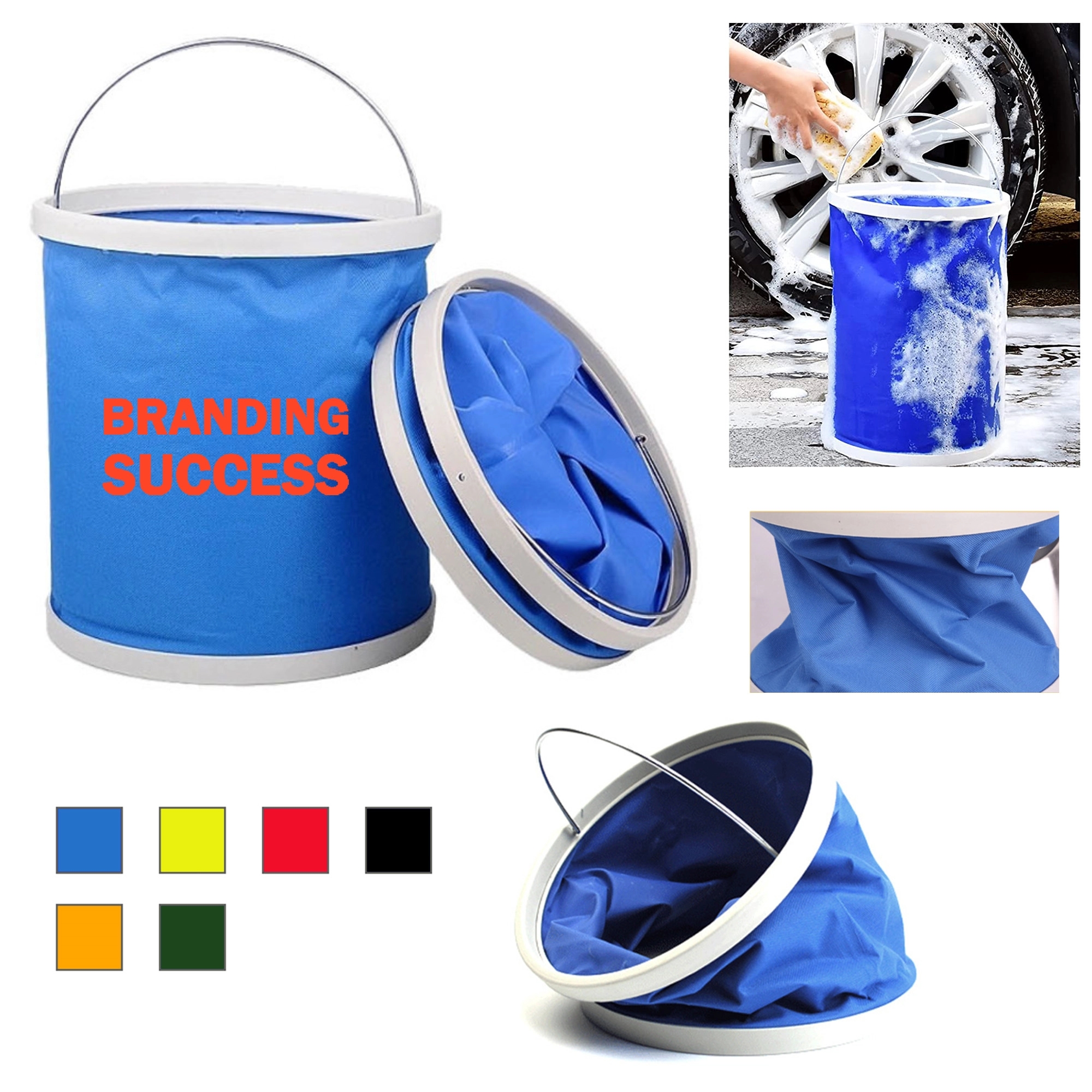 Collapsible Camping Fishing Bucket 2