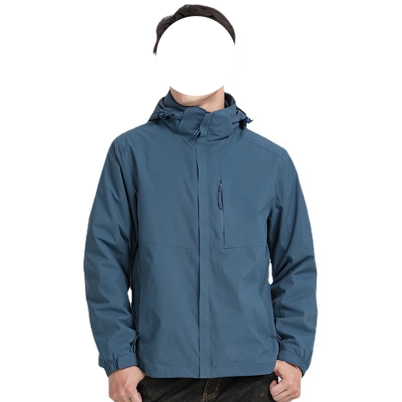 Waterproof Detachable 2-layer Hiking Jacket & Outdoor Coat 13