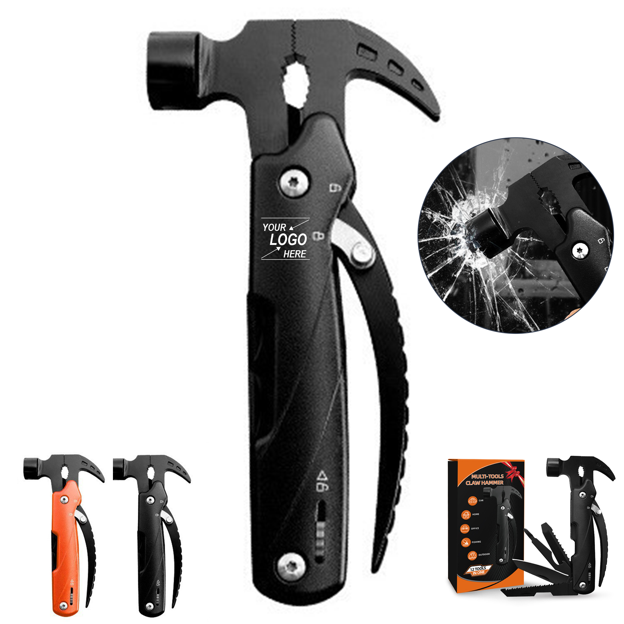 All-in-One Survival Tool Hammer 4