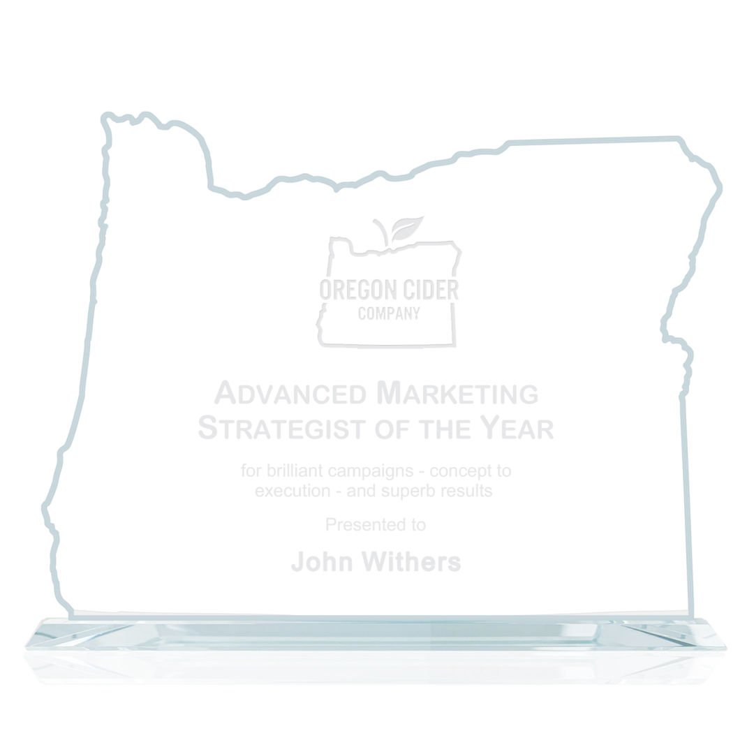 State Map Award -  Oregon