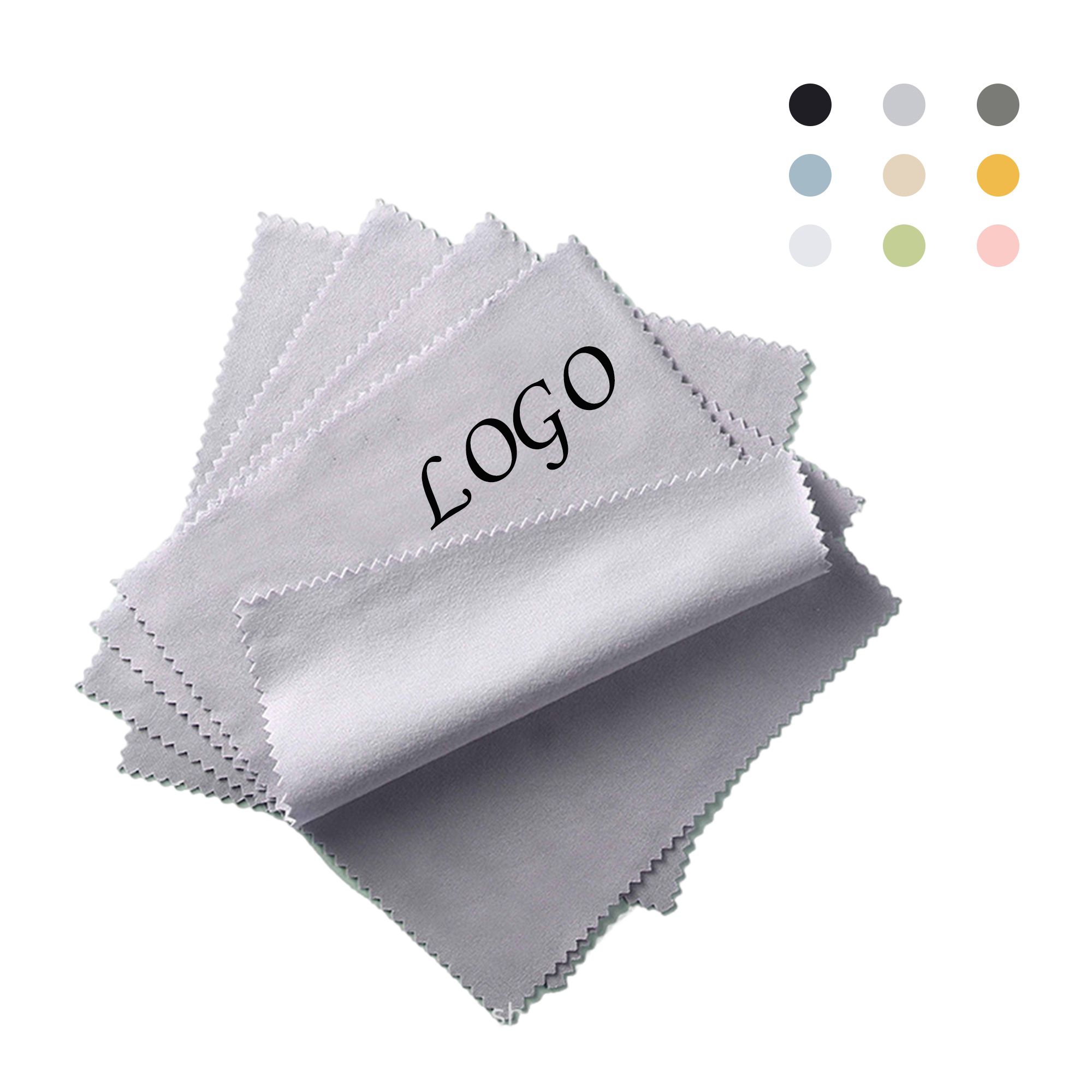 6" Microfiber Eyeglass Cleaning Clush 1