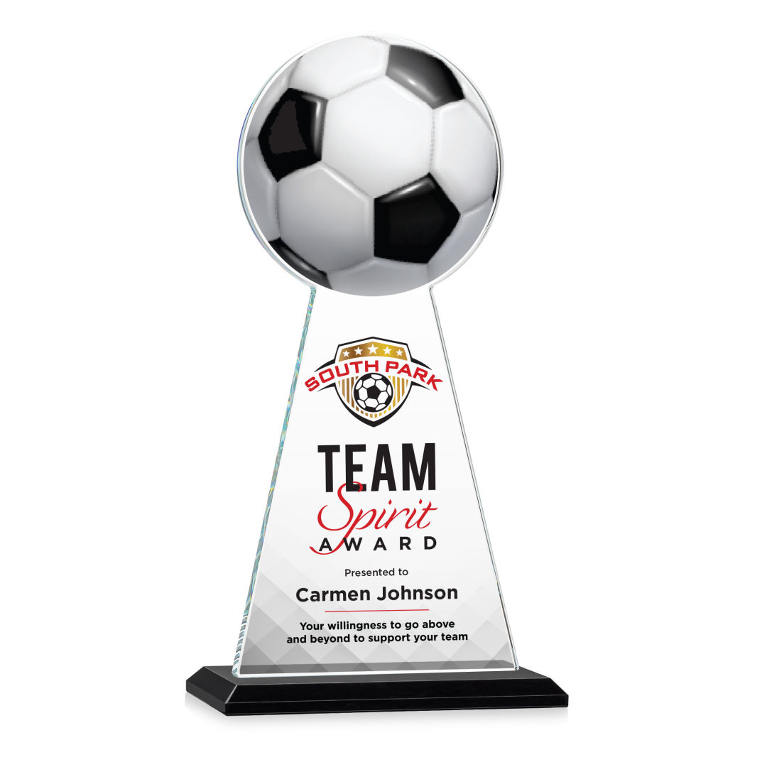 Edenwood Soccer VividPrint™ Award - Black 9