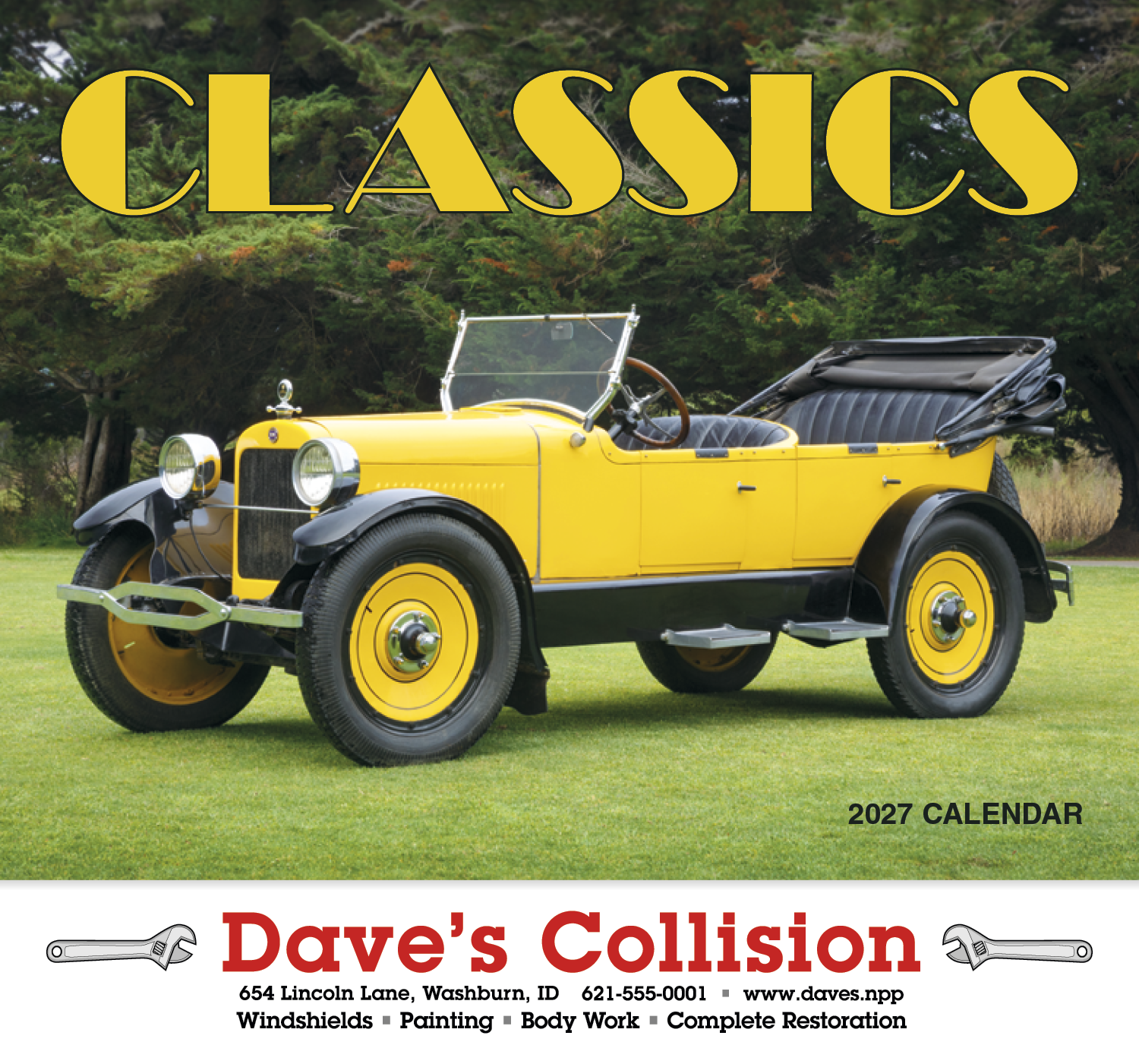 HotLine® Products Classics Appointment Calendar - Stapled 16