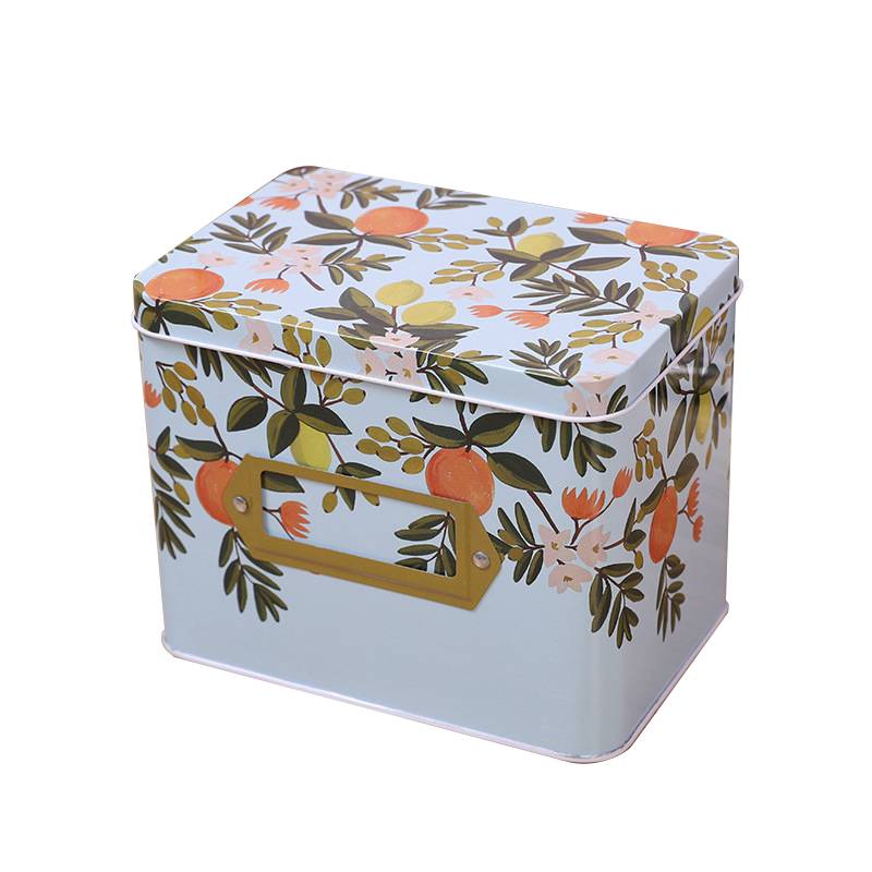 Tinplate Printed Metal Box 4