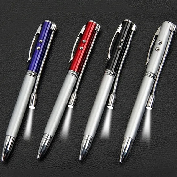 4 in 1 Multifunctional Laser Pointer With LED Light Pen 6