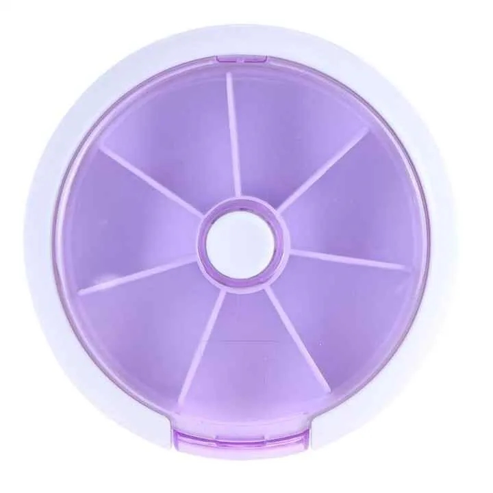 Round Plastic Pill Box 1