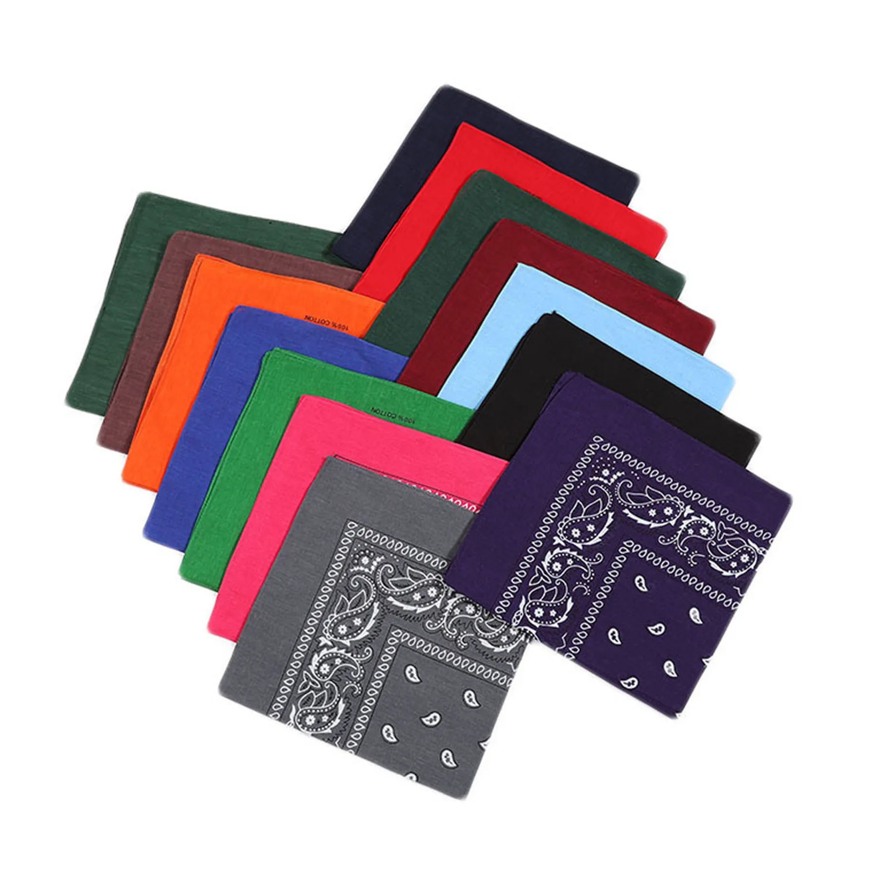 Low MOQ 21"x21" Bandana 2