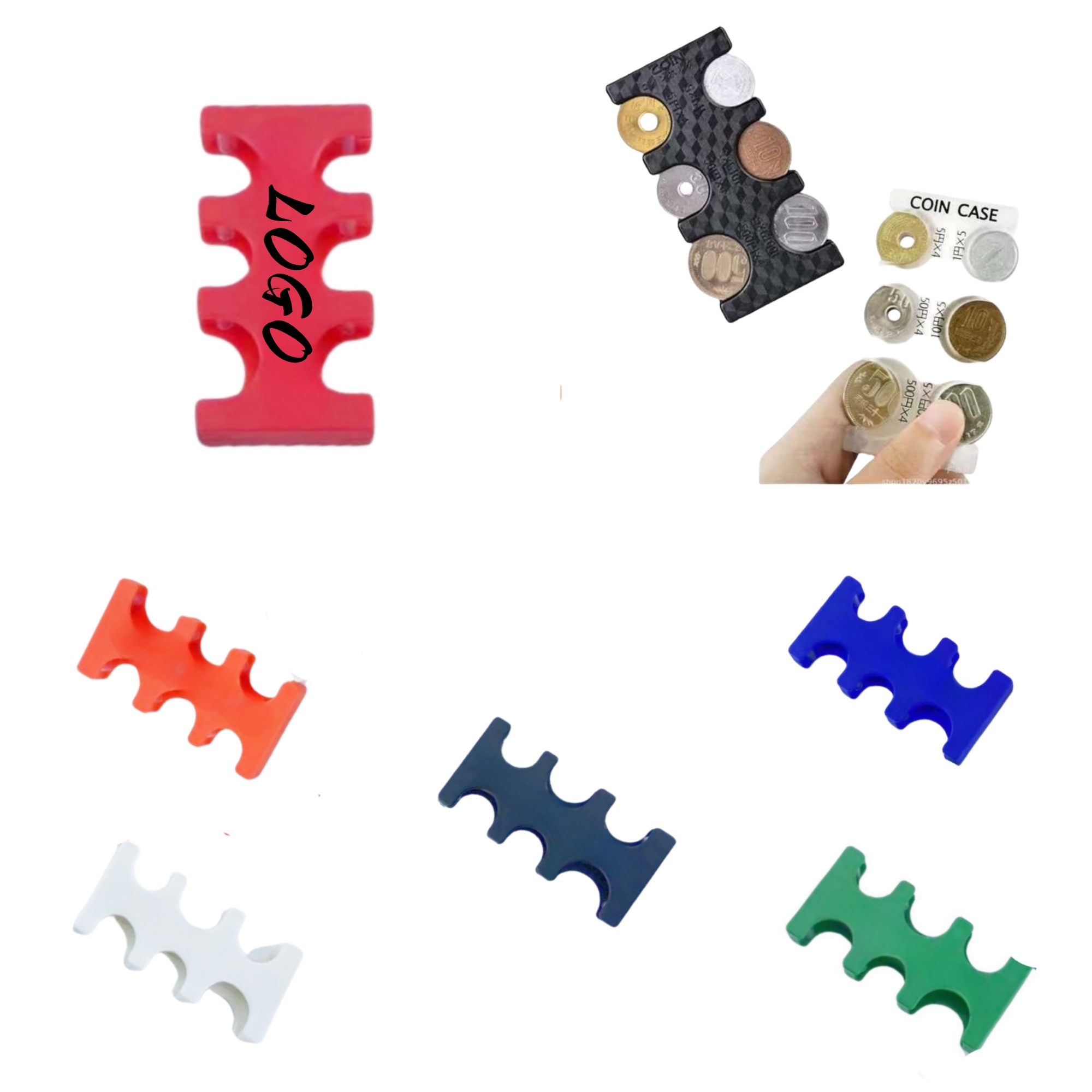 Simple Mini Coin Sorter Trays Bags 5