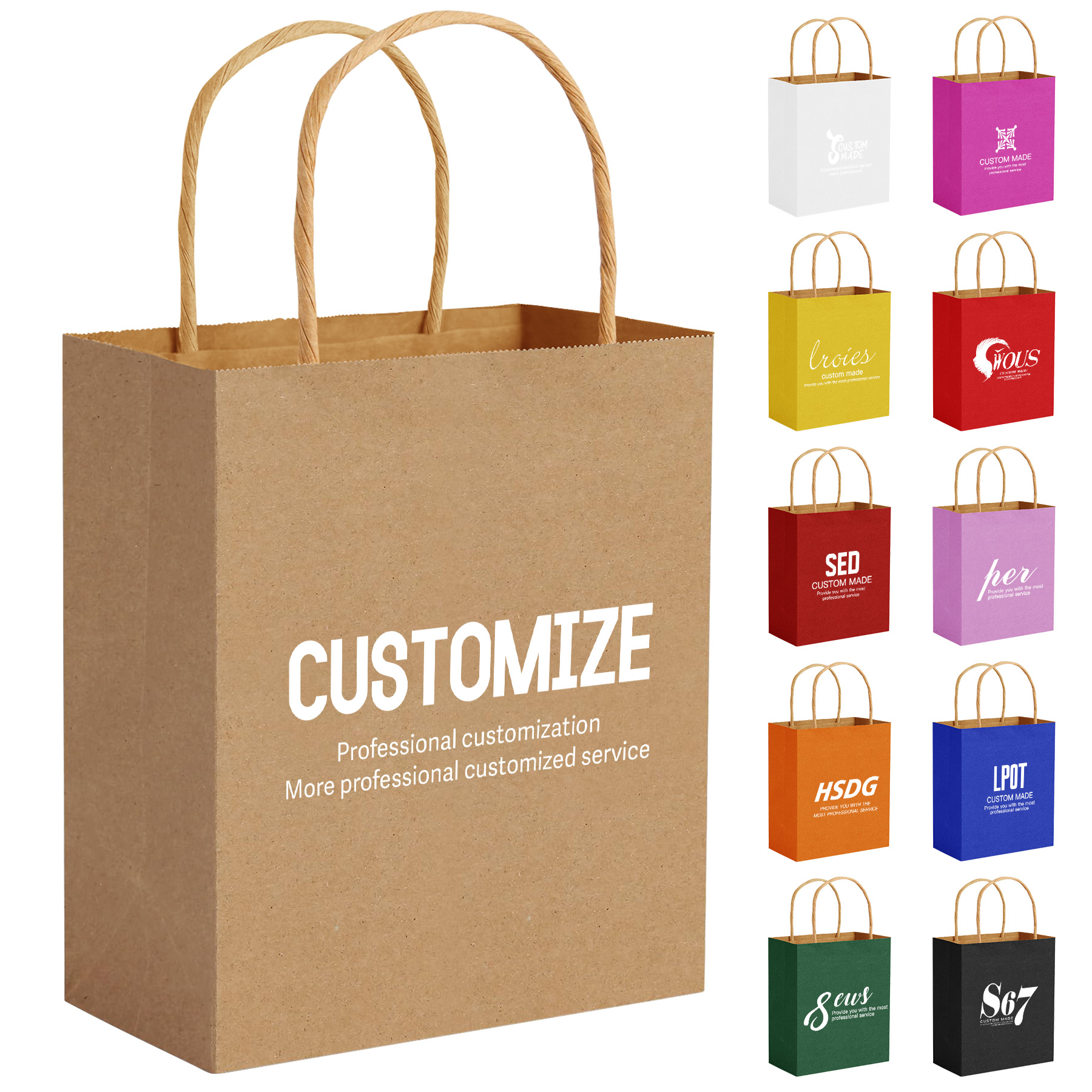 Kraft Paper Shopping Bag 7