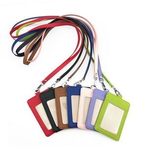 3 Pockets PU Leather Card Holder Dual Color Back 18