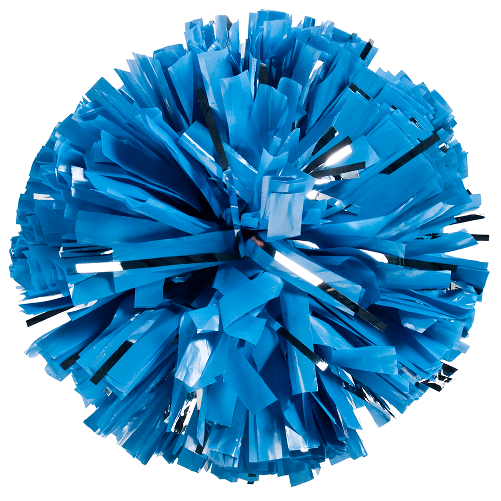 Custom Plastic Show Pom with Glitter 70