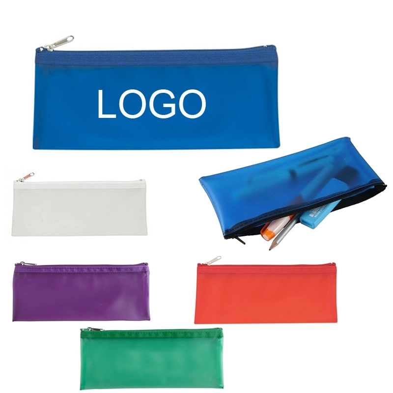 Frosted PVC Pencil Pouch 2