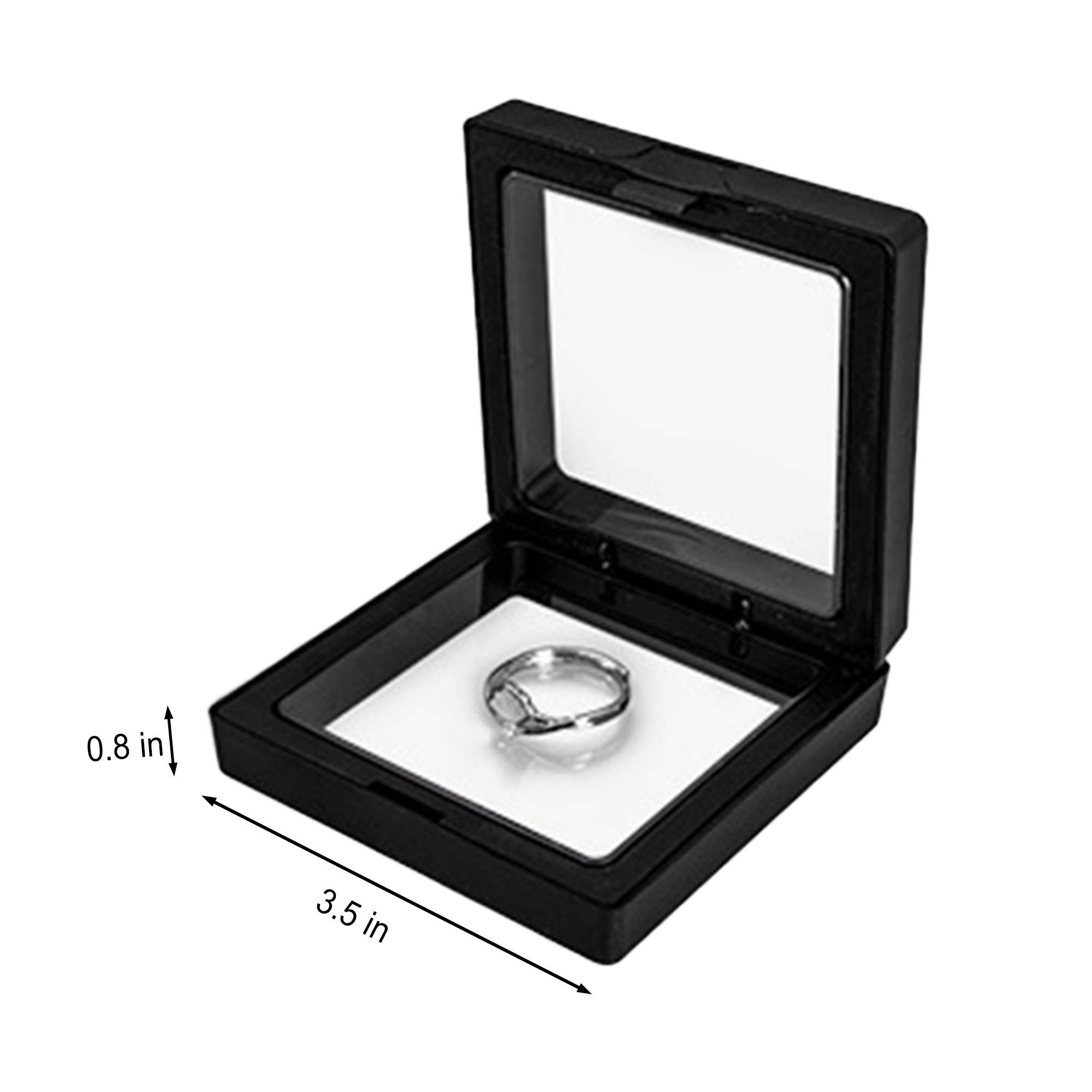Floating Frame Jewelry Display Stand 3