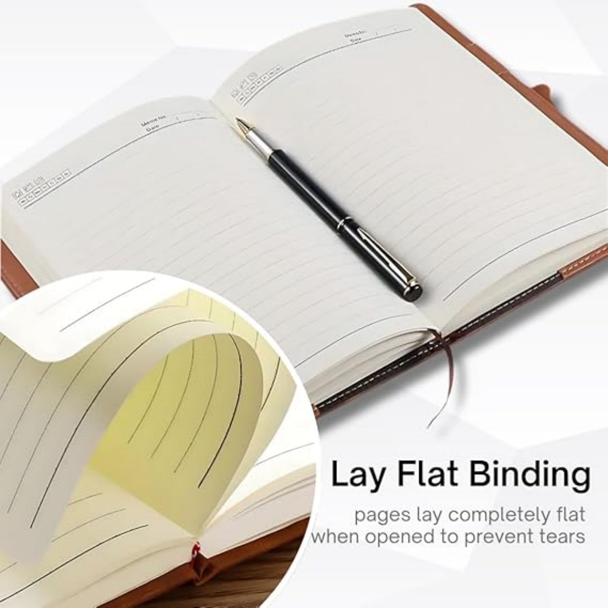 Leather Journal A5 4