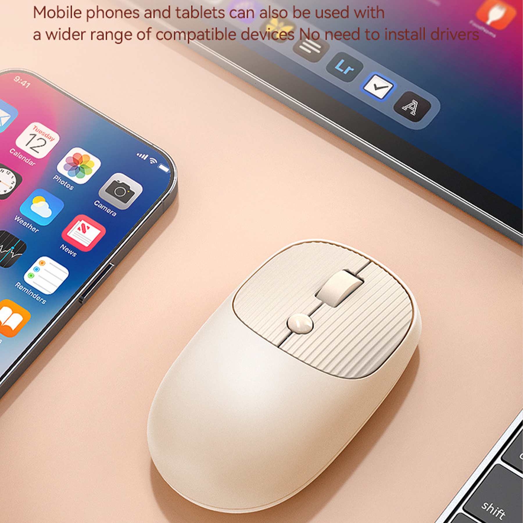 Plastic Macaron Wireless Mouse 6