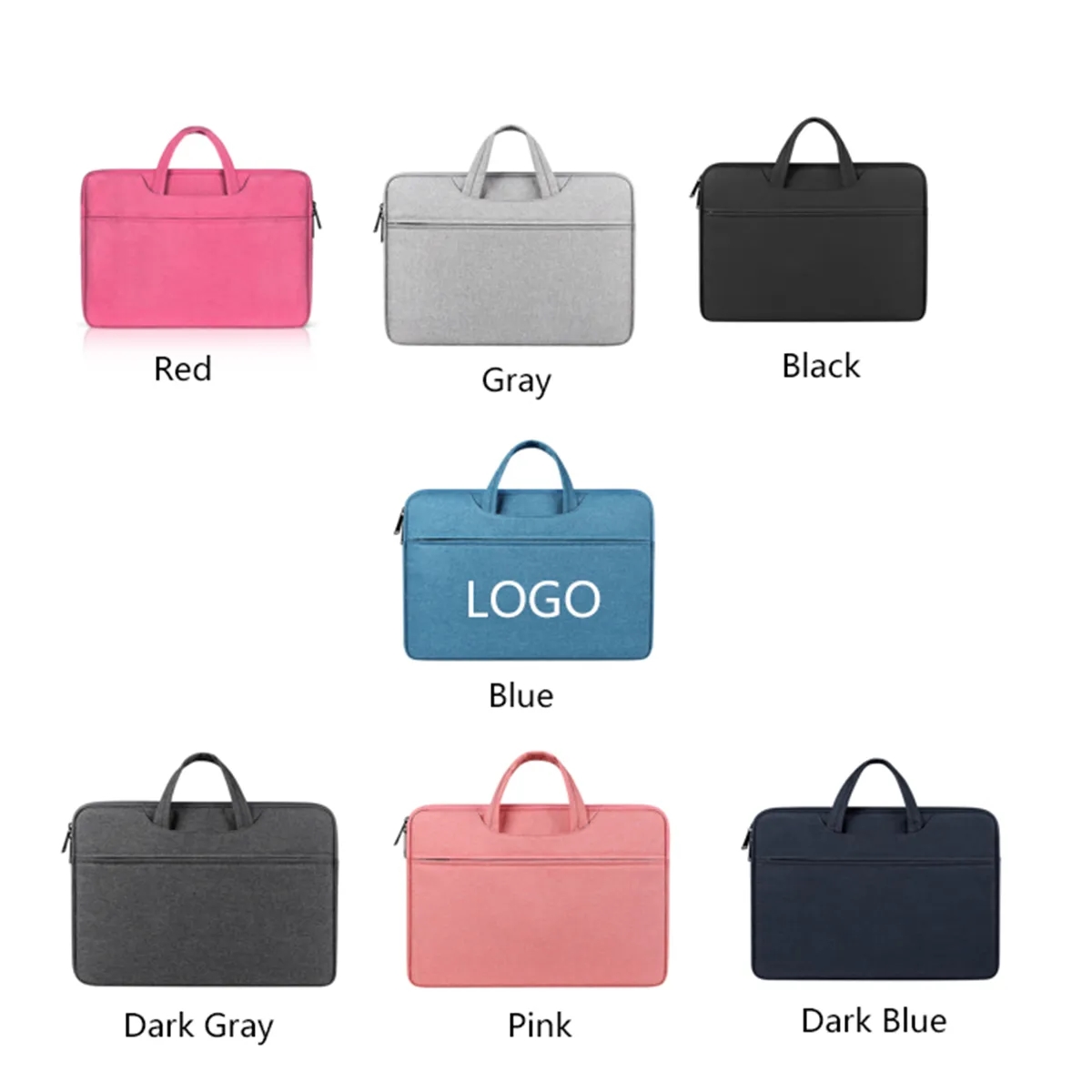 13in 15inLaptop Sleeve Carrying Case Bag with Handle 4