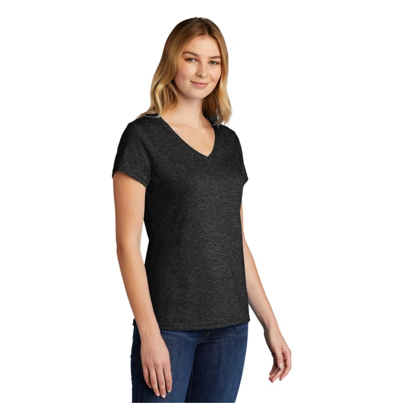 Port & Company Women's Tri-Blend V-Neck Tee. 53