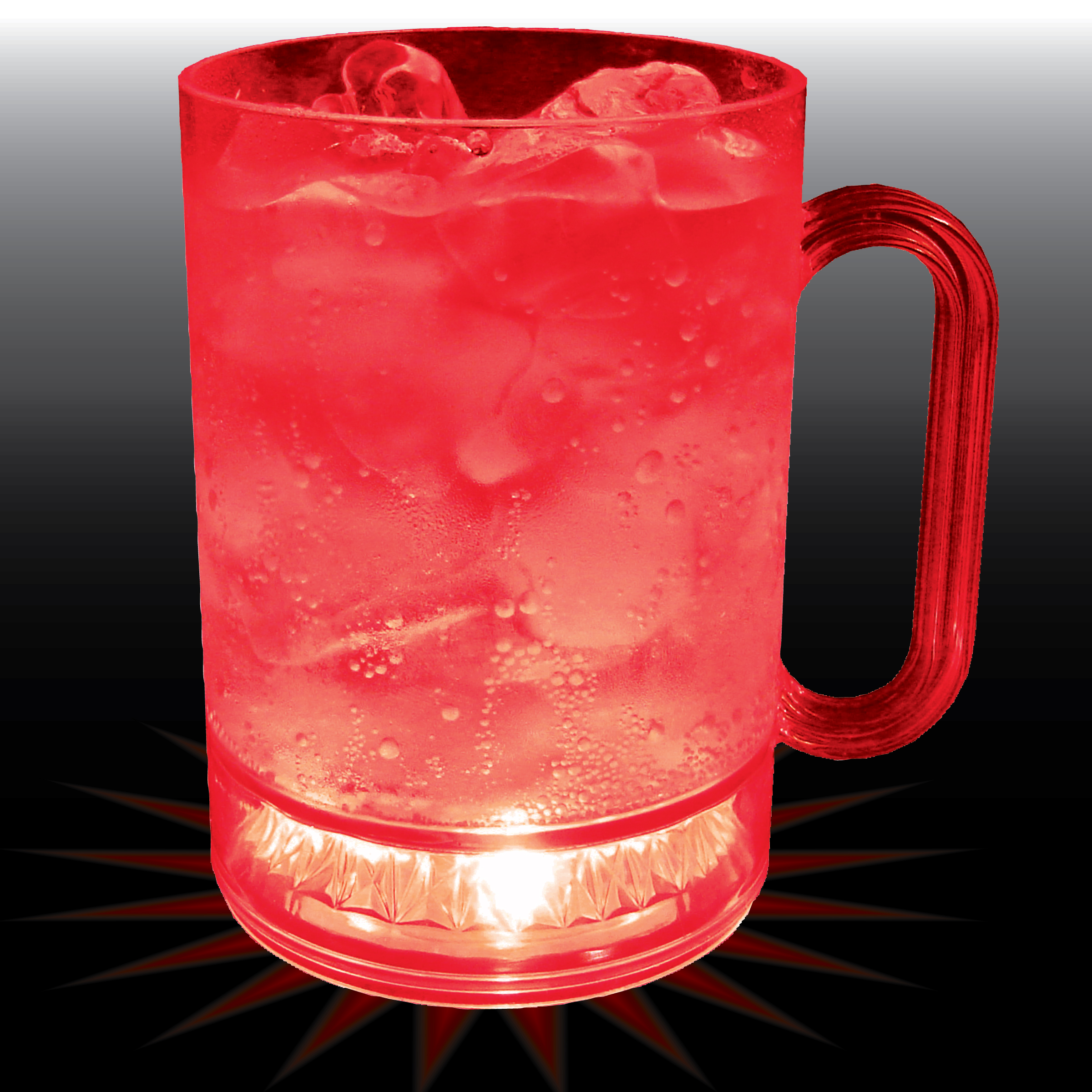 16oz Lites Up Plastic Mug with Handle 10