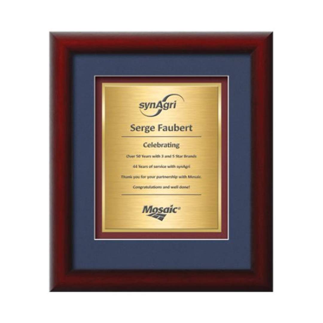Eco Certificate TexEtch - Mahogany 2