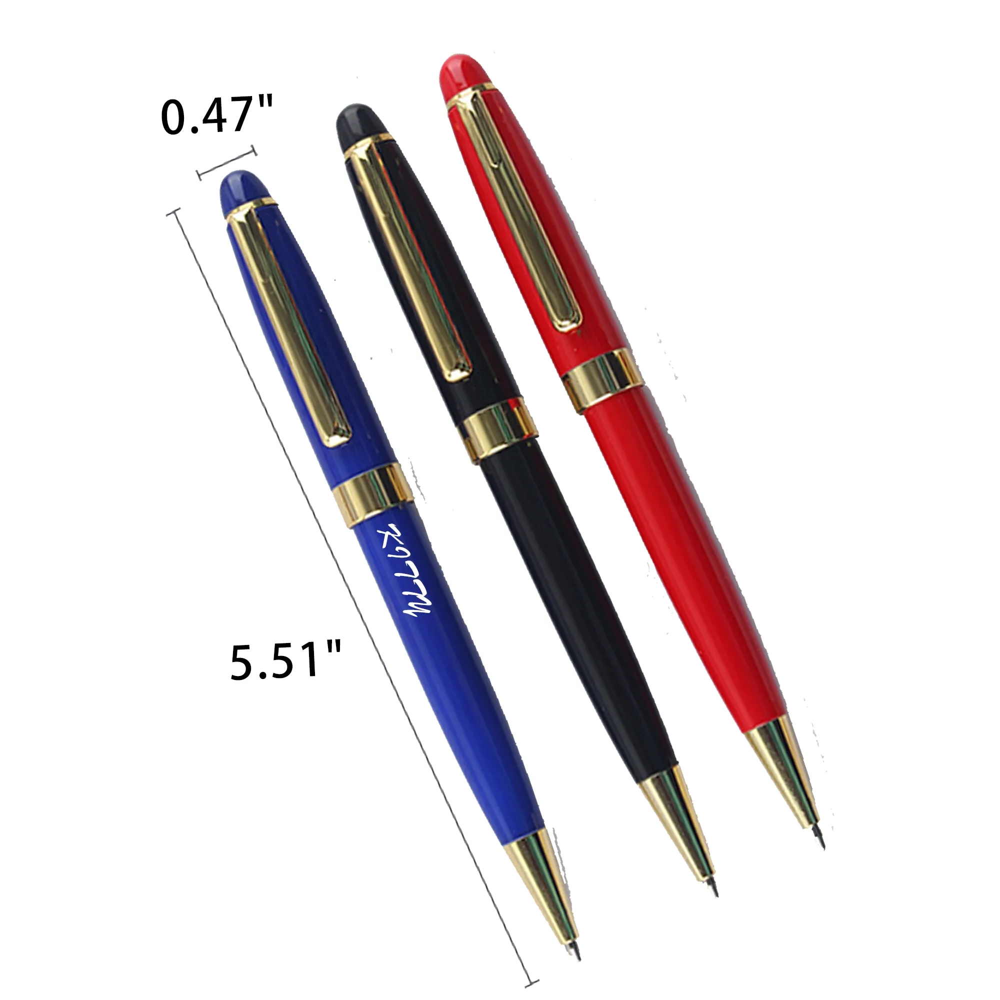 High-End Metal Retractable Ballpoint Pen 3