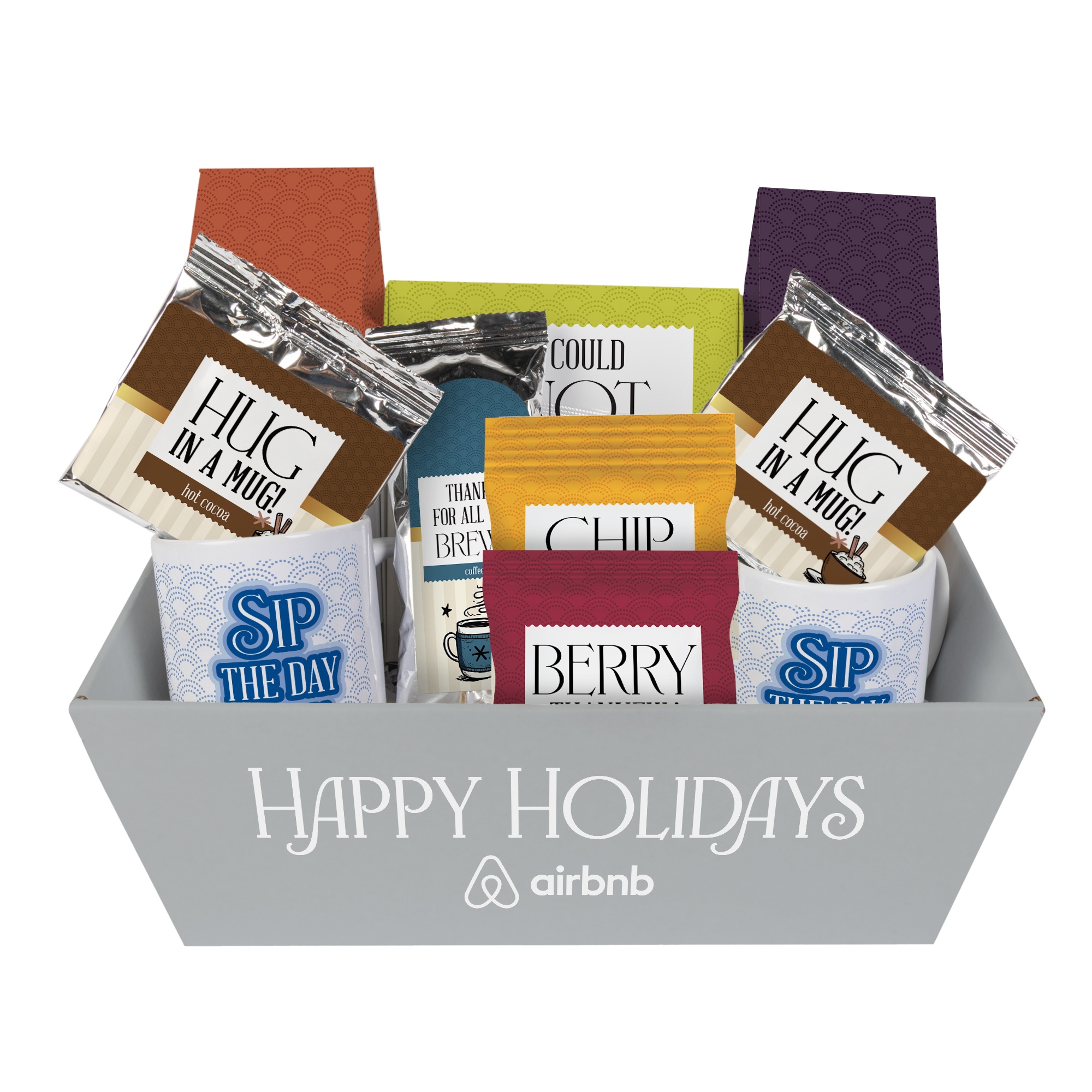 Sip and Savor Gourmet Tray with Mugs- Small 2