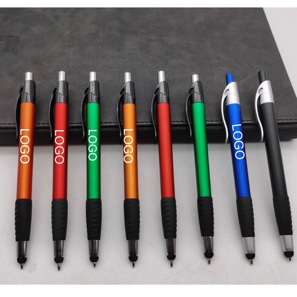 Simplistic Stylus Grip Pen - Metallic 4