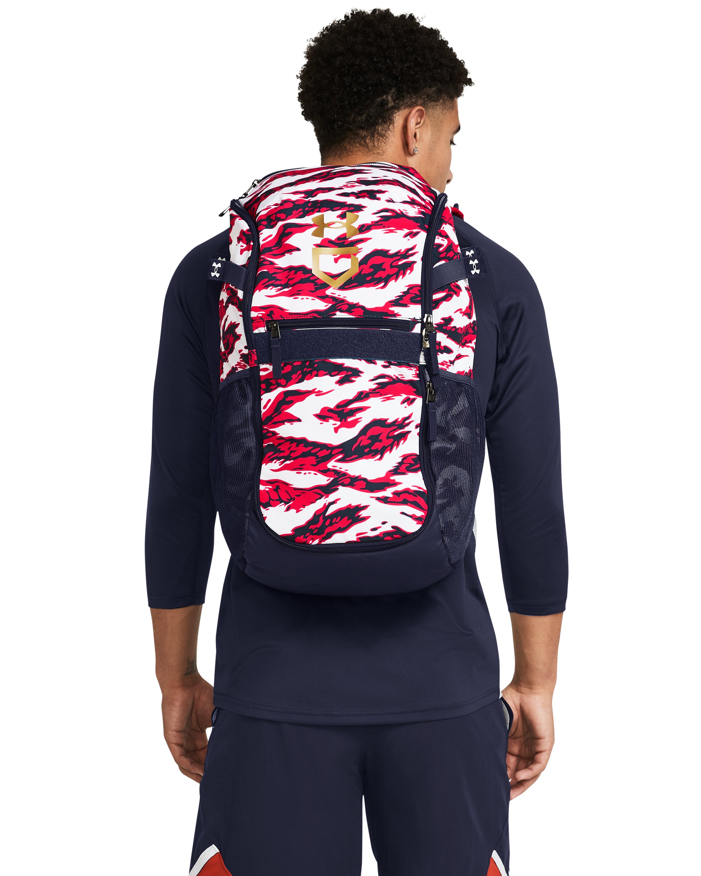 UA Utility Print Baseball Backpack 11