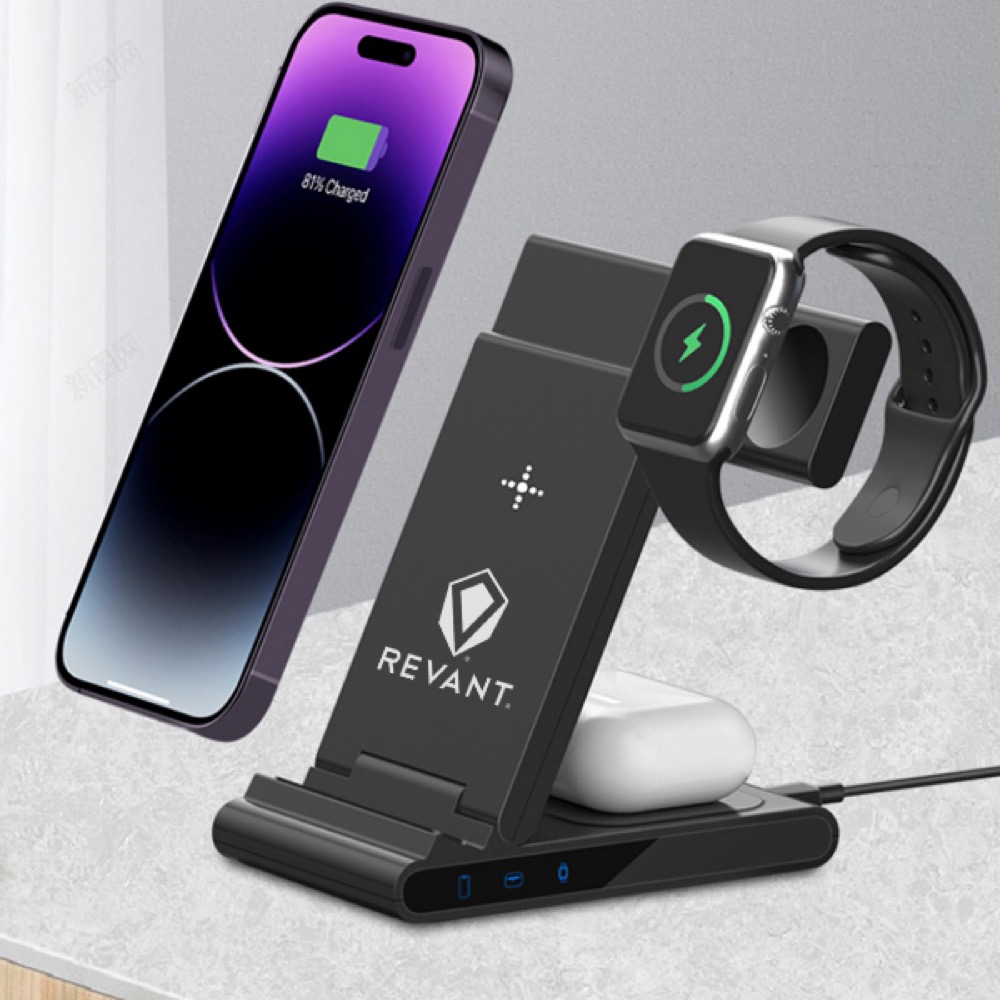 Spartan 3-in1 Wireless Charging Station 10