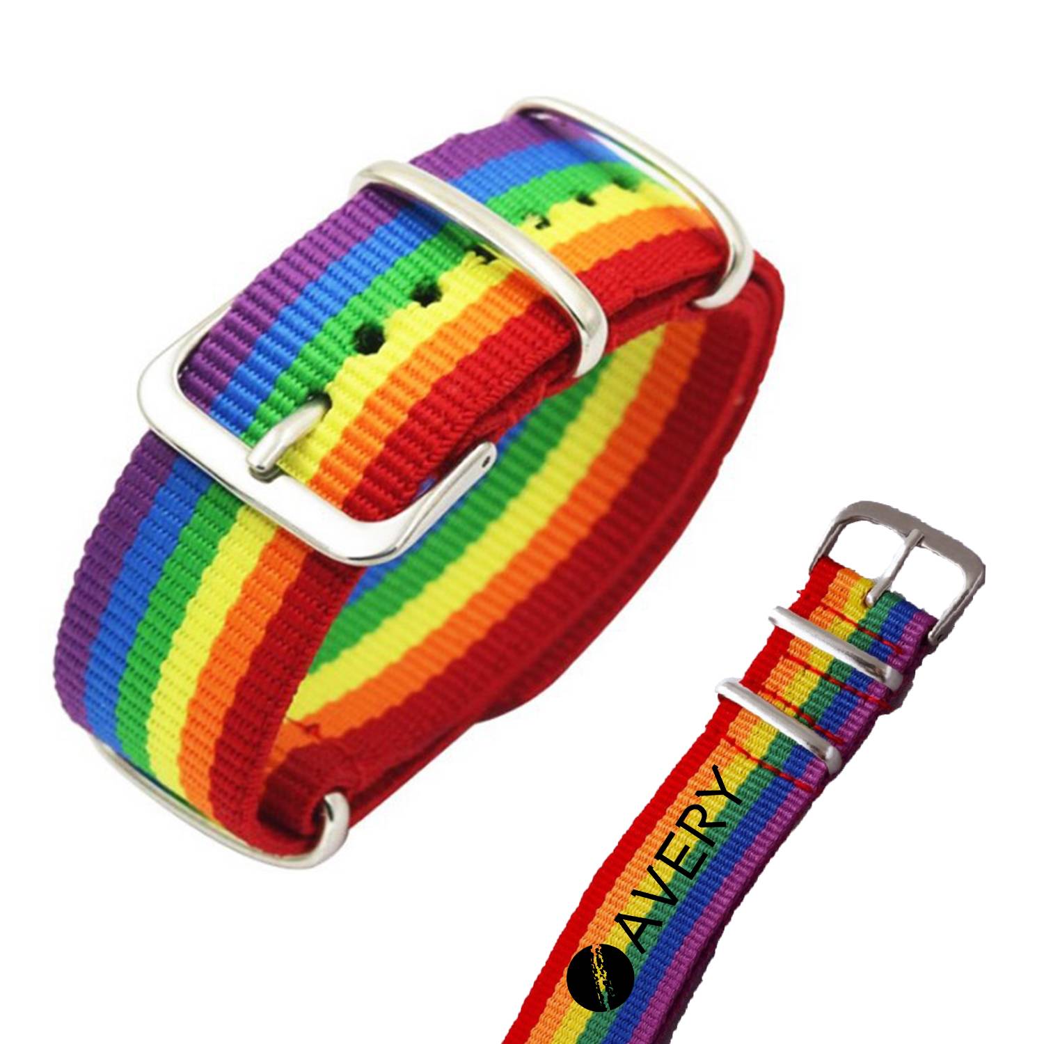 LGBT Rainbow Braided Bracelet Pride Wristband Adjustable