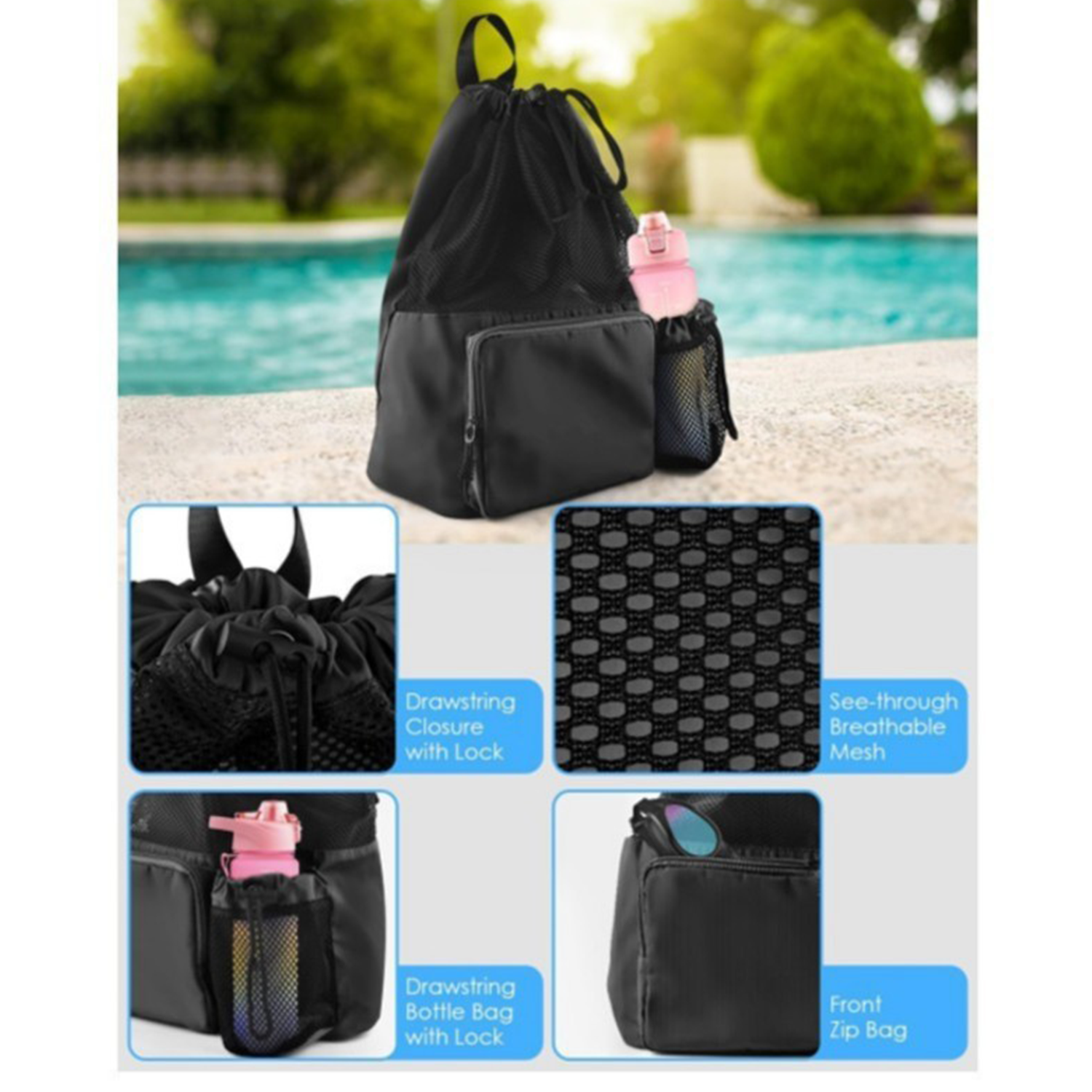 Swimming Beach Bundle back bag 6