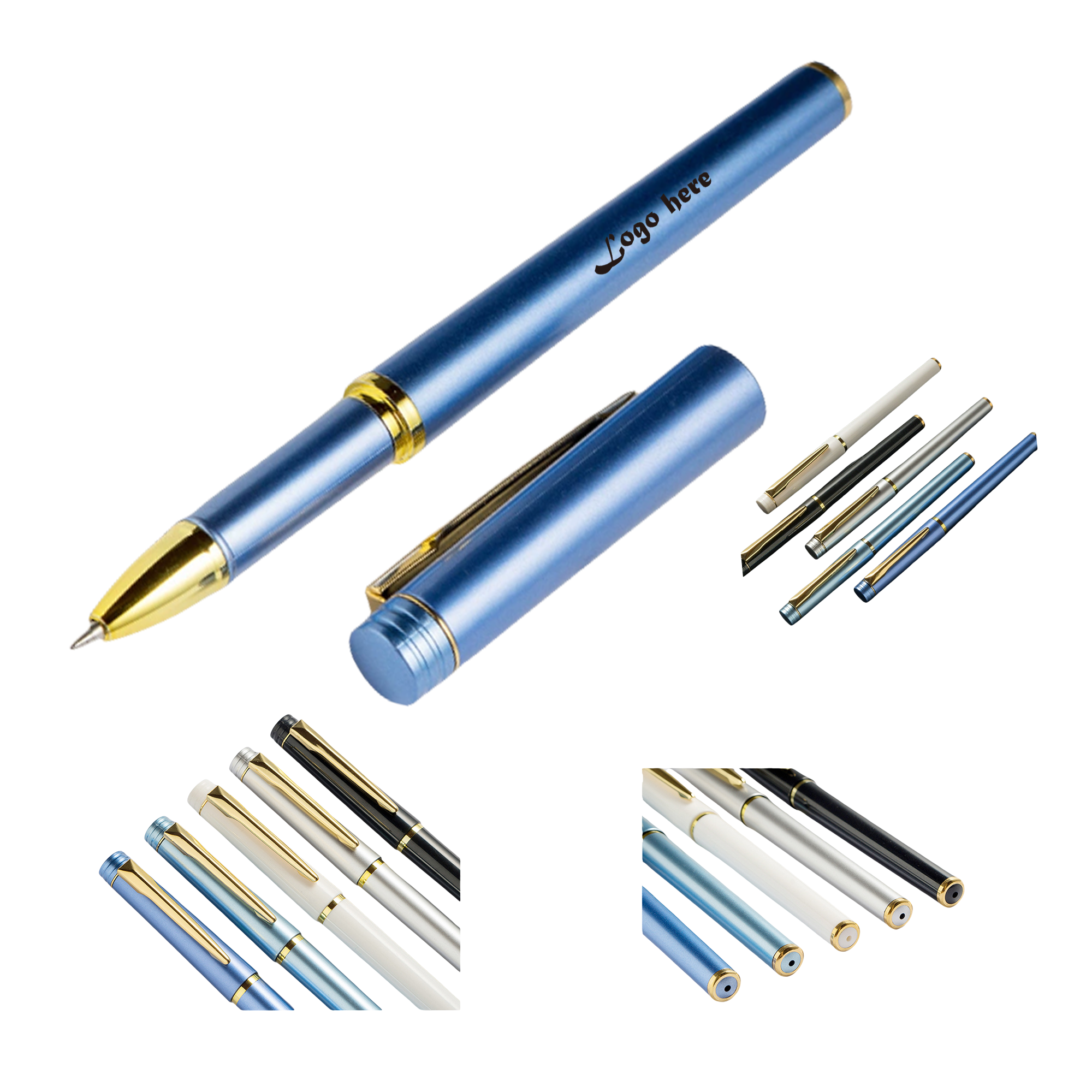 Business Gel Pen With Cap MOQ100 1