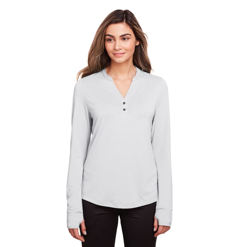 North End Ladies' Jaq Snap-Up Stretch Performance Pullover, custom hoodie or sweatshirt with logo imprint 4