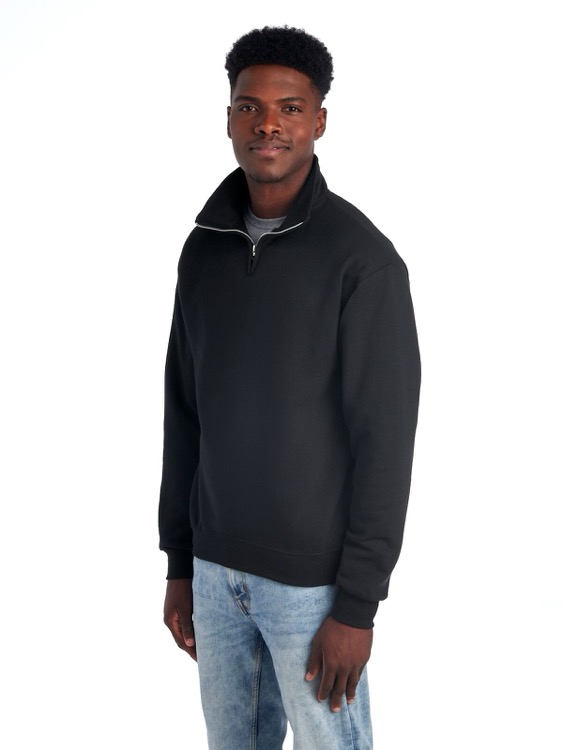 JERZEES NuBlend® Unisex Quarter-Zip Cadet Collar Sweatshirt, custom hoodie or sweatshirt with logo imprint 38