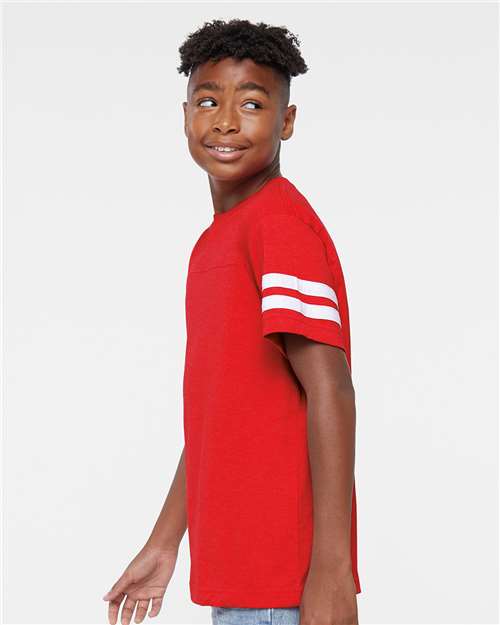 Youth Football Fine Jersey Tee - 6137 47