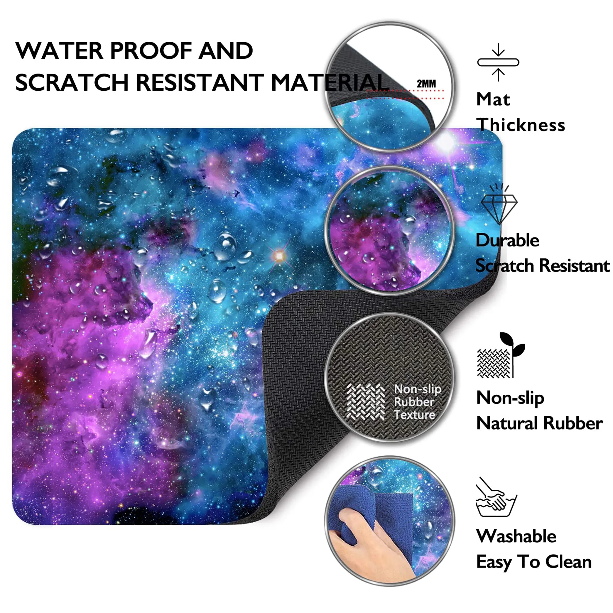 Full Color Rectangle Mouse Pad 5