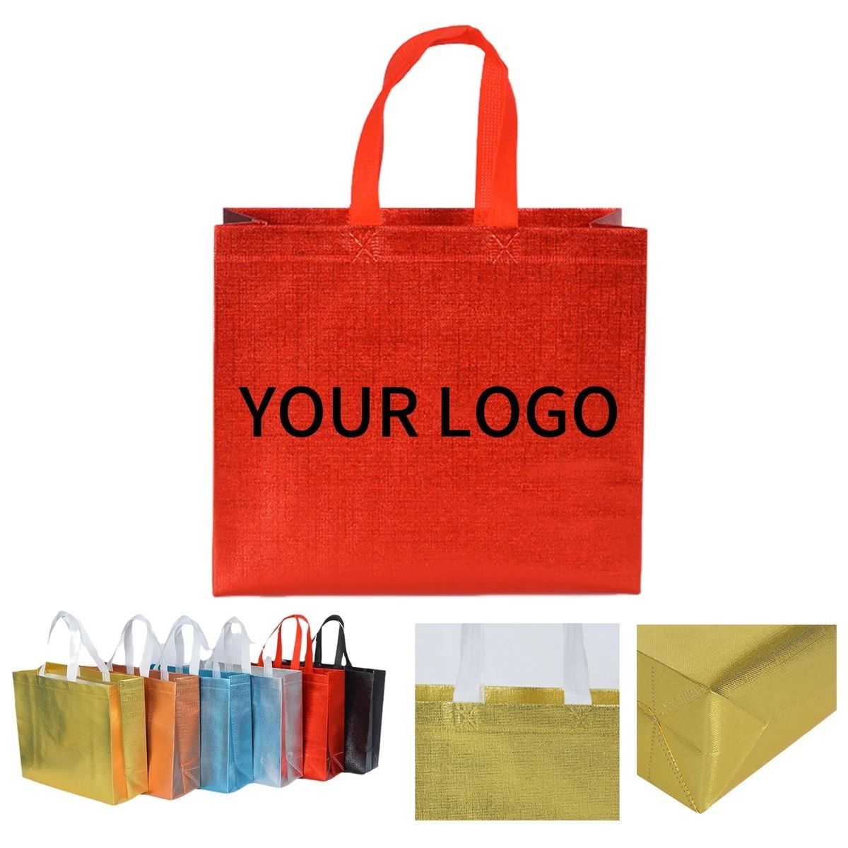 Laser Non Woven Holographic Tote Bag 5