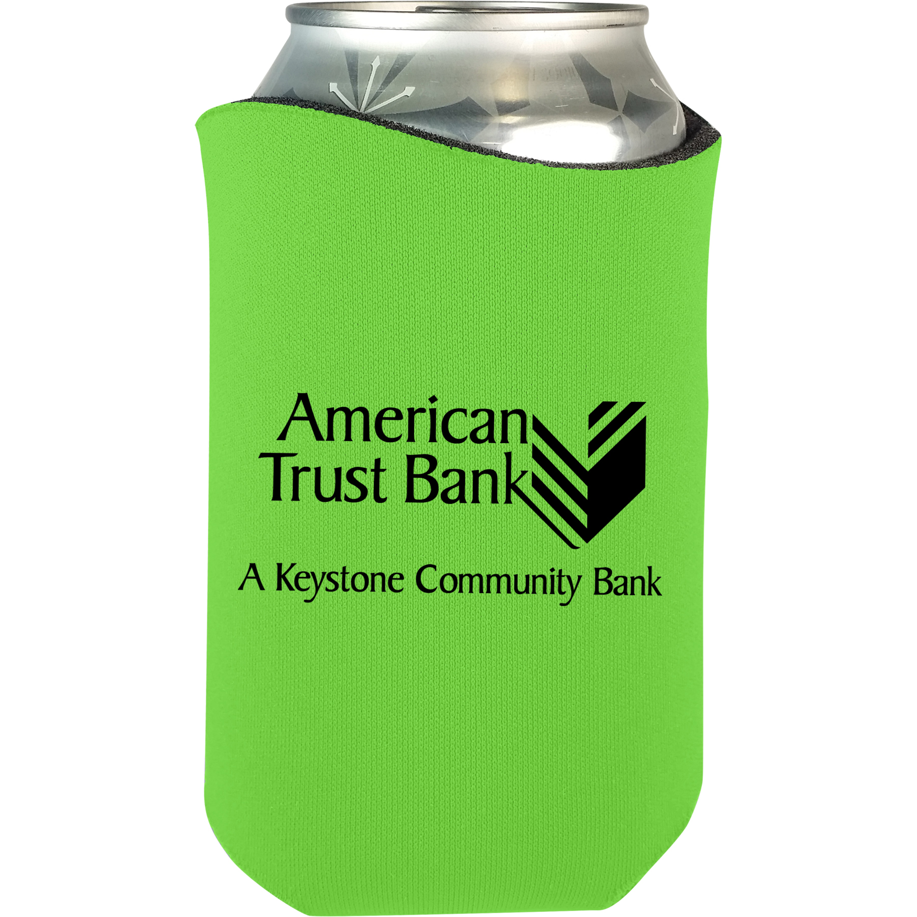 Curve Scuba can cooler, custom koozie with logo imprint 14