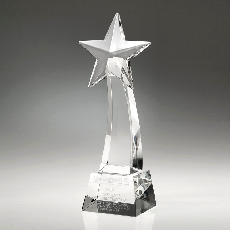 10" Rising Star Crystal Award 3
