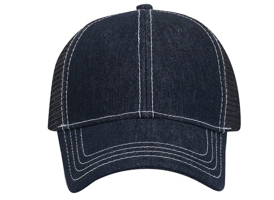 OTTO CAP® 6 Panel Low Profile Mesh Back Trucker Hat 1